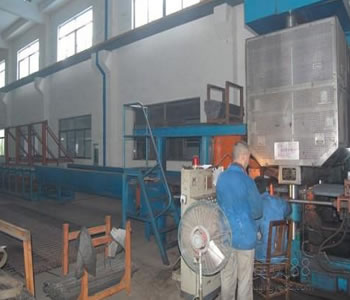 鋼格柵板廠家車(chē)間展示